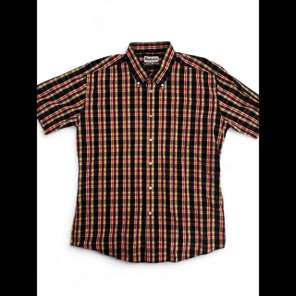 Men’s Barbour Regular Fit Checkered Shirt Medium